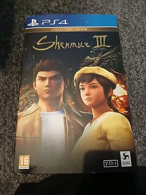 Shenmue III Day 1 Collector's Edition PlayStation 4 PS4 • £10