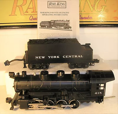 Vintage MTH 30-1123-0 NYC 0-8-0 Switcher #415 Runs Well Strong Whistle O27 • $135