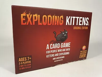 $19.95 • Buy Exploding Kittens Original Edition Card Game