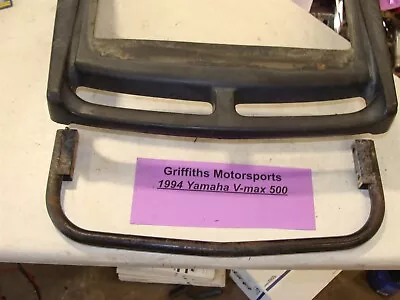 1994 YAMAHA VMAX 500 8AB Rear Bumper Grab Bar Pipe Trim Cover Plastic • $34