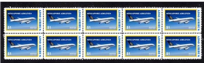 $7.31 • Buy SINGAPORE AIRLINES A380 AIRBUS 1st FLIGHT STAMP STRIP 1