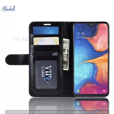 Premium PU Leather Book Wallet Case With Stand For Huawei Y5 Y9(2019) Honor 8s • £3.29