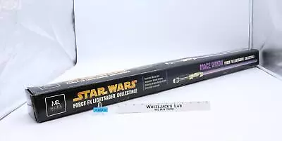 Mace Windu Force FX Lightsaber 2005 Star Wars Master Replicas • $419.65