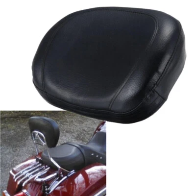 $17.66 • Buy Motorcycle Passenger Sissy Bar Backrest Cushion Pad For Harley Yamaha Suzuki 