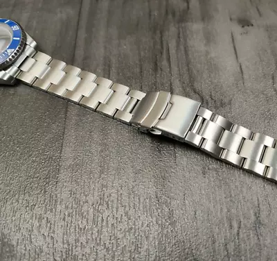 £16.90 • Buy 20mm Oyster Stainless Steel Bracelet Watch Strap For ROLEX GMT / Datejust Oyster