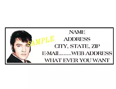 Elvis Presley  Address Labels Cool!!! #3 • $1.79