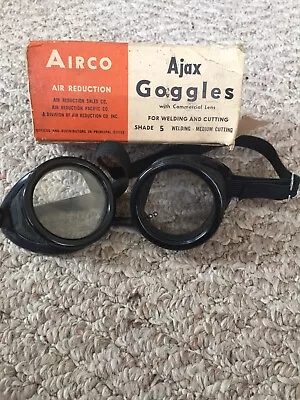 Vintage AIRCO AJAX WELDING AND CUTTING GOGGLES - Steampunk • $25