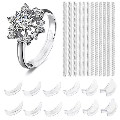 Soft Ring Size Adjuster Clip Type Spiral Universal Jewelry Set With Painless • $13.17