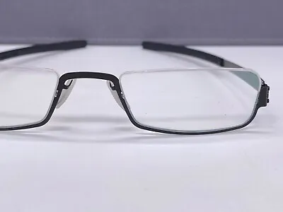 Ic! Berlin Eyeglasses Frames Reading Men Woman Black Rectangular Model • £110.89