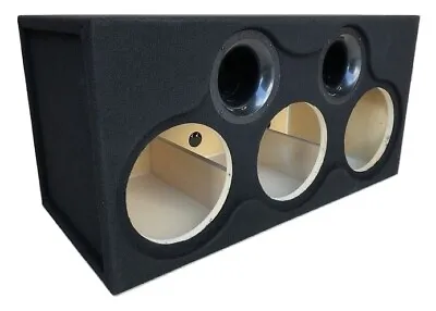 Custom Ported Sub Box Enclosure For 3 10  JL Audio 10W3 10W3v3 W3 Subs (32 Hz) • $324.95