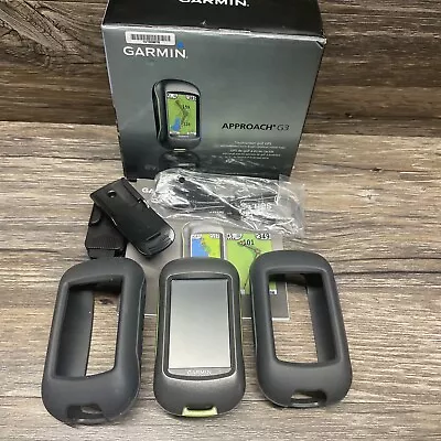 Garmin Approach G3 Touchscreen Golf GPS Rangefinder Complete In Box & Manual CIB • $59