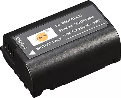 DMW-BLK22 2350mAh Rechargerable Li-ion Batery Compatible With Panasonic Lumix S5 • £18.99