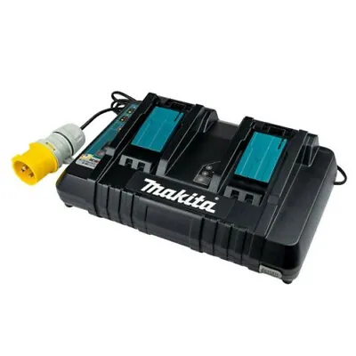 Makita DC18RD/1 14.4 - 18V LXT Twin Port Rapid Battery Charger 110V • £120