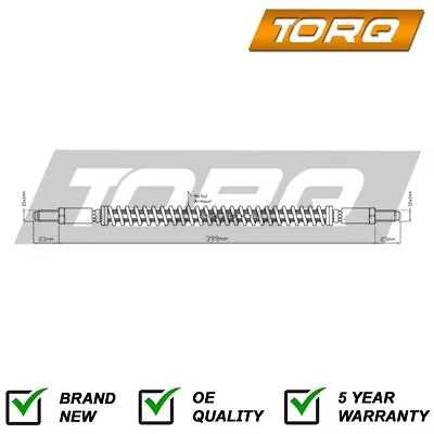 Brake Hose Front Torq Fits Land Rover Defender 1990-2016 110 1983-1990 NRC7874 • $19.93