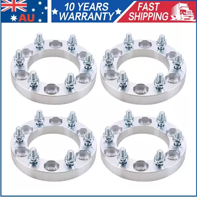 For 2002-2022 ISUZU DMAX D-MAX 4PCS 25mm 6x139.7 Wheel Spacers Grade 12.9 Bolt • $195