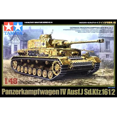 TAMIYA 32518 Panzerkampfwagon IV J Tank 1:48 Military Model Kit • £24.49