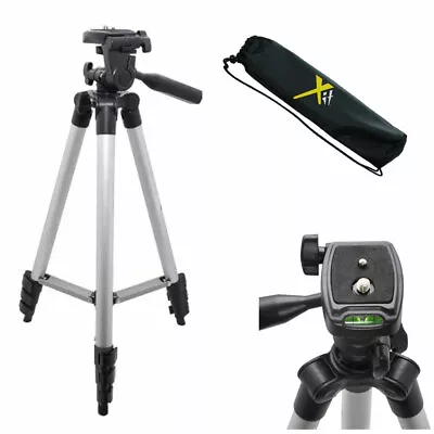 $17.99 • Buy 50 Inch Pro Tripod For Nikon D3400 D3500 D5500 D600 D3200 D3100 P900 P1000 B500 