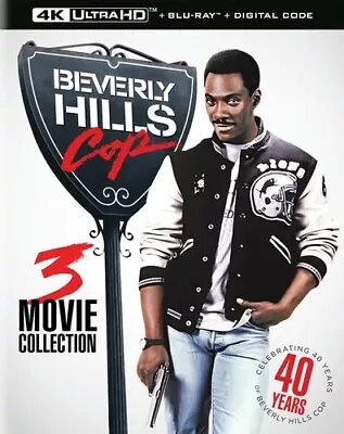 Beverly Hills Cop: 3-Movie Collection [New 4K UHD Blu-ray] Boxed Set 4K Maste • $73.24