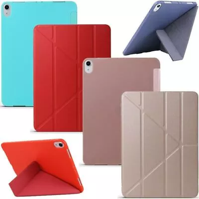 5 LINES Multi Fold TRANSFORMER Cover Case For IPad 6th 5th Gen 9.7 Mini Nonoem • $9.87