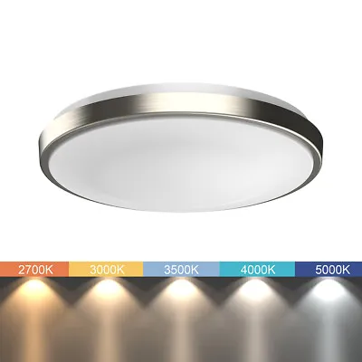 11  13  LED Ceiling Light ALL-IN-ONE Adjustable Color Dimmable Flush Mount Slim • $18.99