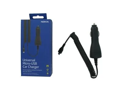 £0.99 • Buy GENUINE NOKIA MICRO-USB CAR CHARGER DC-15, 750mA For Micro-USB Phones & Devices