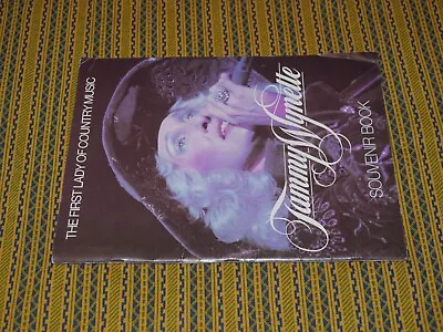 Tammy Wynette Souvenir Book - The First Lady Of Country Music 1980 TWE NICE • £21.72