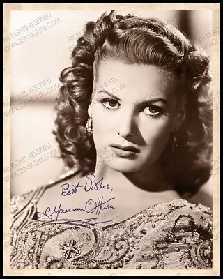 MAUREEN O'HARA Movie Star Legend Beauty 8x10 Photograph Autograph RP • $12.99