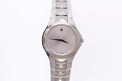 Movado 0606379 Luno Sport Silver Dial Stainless Steel Quartz Watch • $269.25