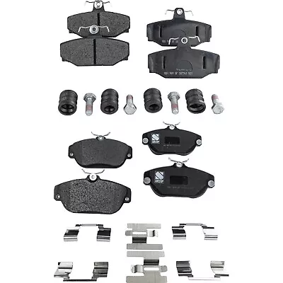 Front And Rear Semi-Metallic Brake Pad Set For 1992-1997 Volvo 960 Sedan IRS • $14.67