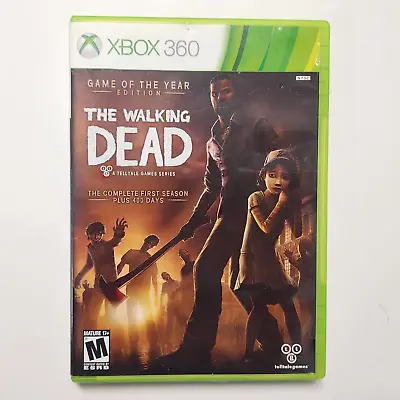 $6 • Buy The Walking Dead - Game Of The Year Edition (Xbox 360, 2013) (COMPLETE & TESTED)