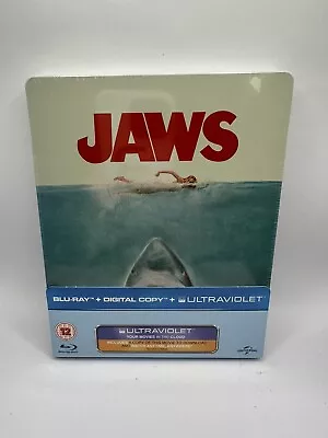 Jaws ~ Roy Scheider (Blu-Ray Steelbook) **Rare** • £44.99