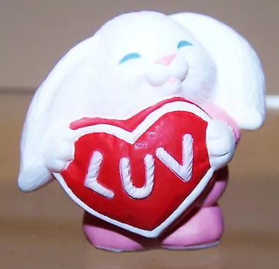 1991 NEW Hallmark Valentine Merry Miniature LUV BUNNY Mint Never Used QSM1537 • $11.86