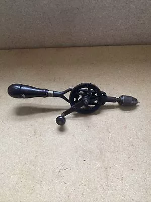 Vintage MILLER FALLS Hand Crank Style Hand Drill - Handle Fixed • $40.23