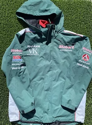 Men`s Eddie Stobart Honda Jacket Green Nylon Polyester - Size Medium • £59.99