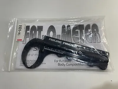 Fat-O-Meter Skinfold BMI Caliper NOS • $17.99