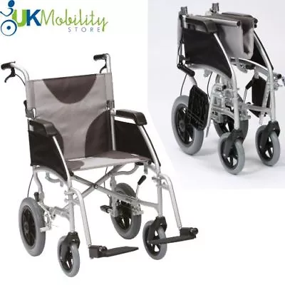 17  Enigma Ultra Super Lightweight Aluminium Transit Mobility Wheelchair LAWC008 • £229