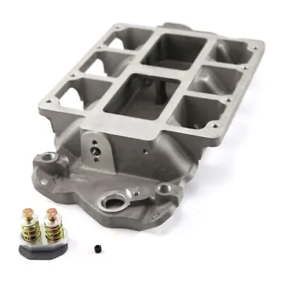 Chevy Small Block SBC 6-71 8-71 Blower Aluminum Intake Manifold Satin • $430