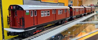 MTH Railking MTA (Red Bird) R-26 4-Car Subway W/P.S.3 - 30-20254-1 - MPV • $474.99