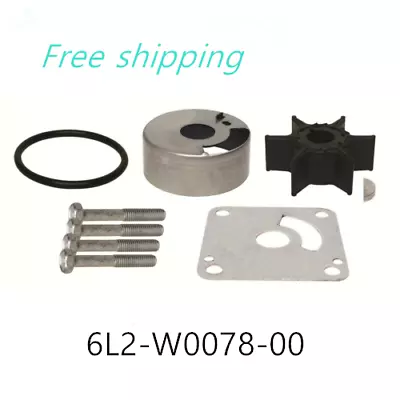 Water Pump Impeller Kit Yamaha 20 & 25 Hp 2 Stroke Outboard 18-3431 6L2-W0078-00 • $15.50