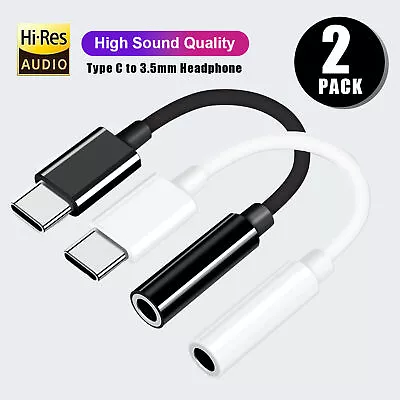 USB-C Type C Adapter To 3.5mm Aux Jack Adapter Headphone For IPhone Samsung LG • $12.99