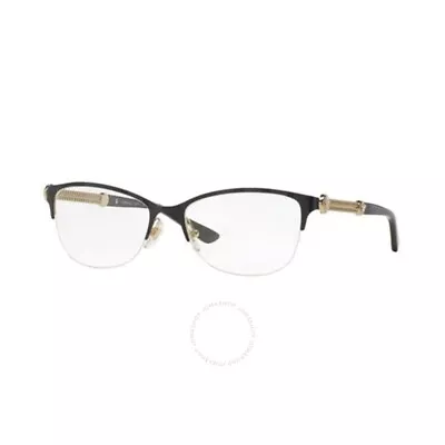 Versace VE1228 1291 Eyeglasses Black Frame Demo Lenses 53mm • $148.99