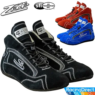 ZAMP - ZR-30 SFI-5 Auto Racing Shoes - SFI Rated Nomex Lightweight Suede Shoe • $79.95