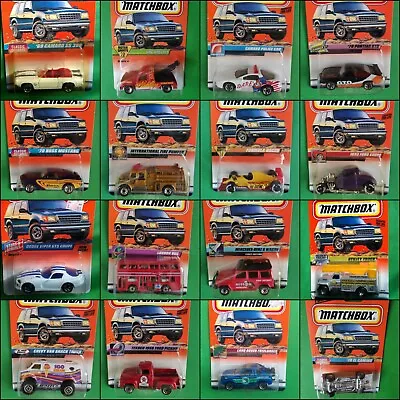 Matchbox 1996 1997 1998 1999 Diecast Model Cars In Blisters  • $4.99