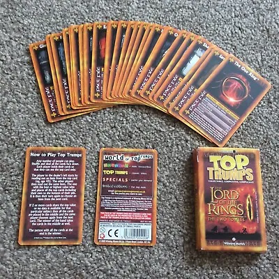 Lord Of The Rings -Top Trumps Promotional Pack - Winning Moves • £3.95