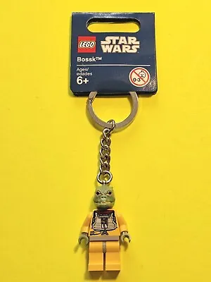 Lego Starwars Bossk Key Chain Minifigure Rare Limited Retired 853125 • $15.69