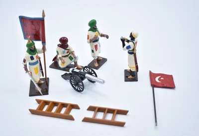 $75 • Buy Trophy Miniatures Of Wales Egypt & Sudan Flag Bearer And Other Figures And Parts