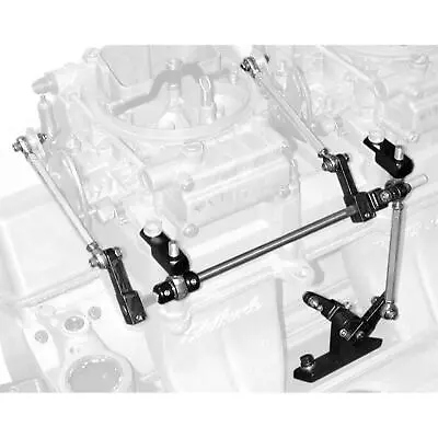 Edelbrock 7071 Throttle Linkage Kit Dual Quad Universal • $213.95