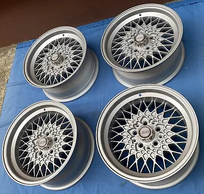 BBS “MAHLE” MERCEDES BENZ 7+8 X 16  Staggered Wheels Rims RA237 RA238 EXTRA RARE • $2999