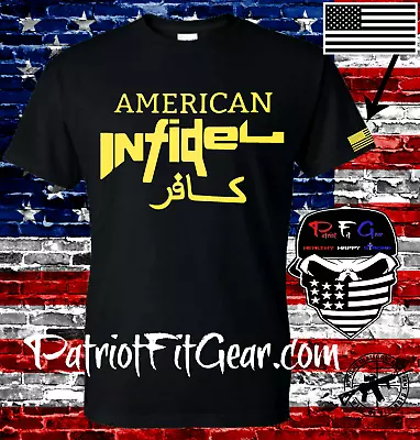 T-shirtAmerican InfidelInfidelMolon Labe2AIn God We TrustCustom T-shirt • $18.95