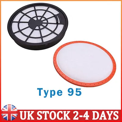 2x Type 95 Hepa Filter Replacement For Vax CVRAV013 Pick Up Pet Compact Hoover • £6.63